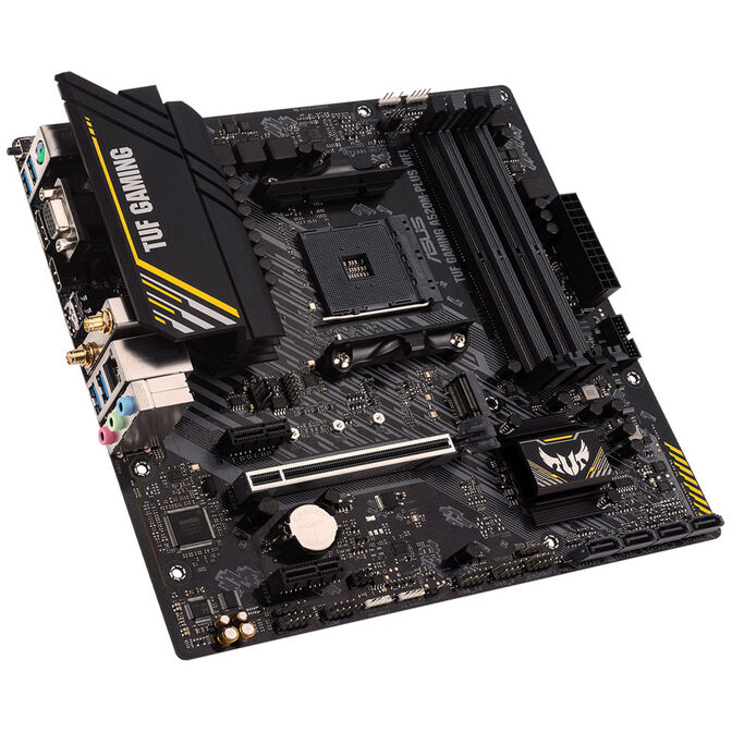 ASUS TUF Gaming A520M-Plus WiFi, AMD A520 Mainboard - Sockel AM4 image number 1