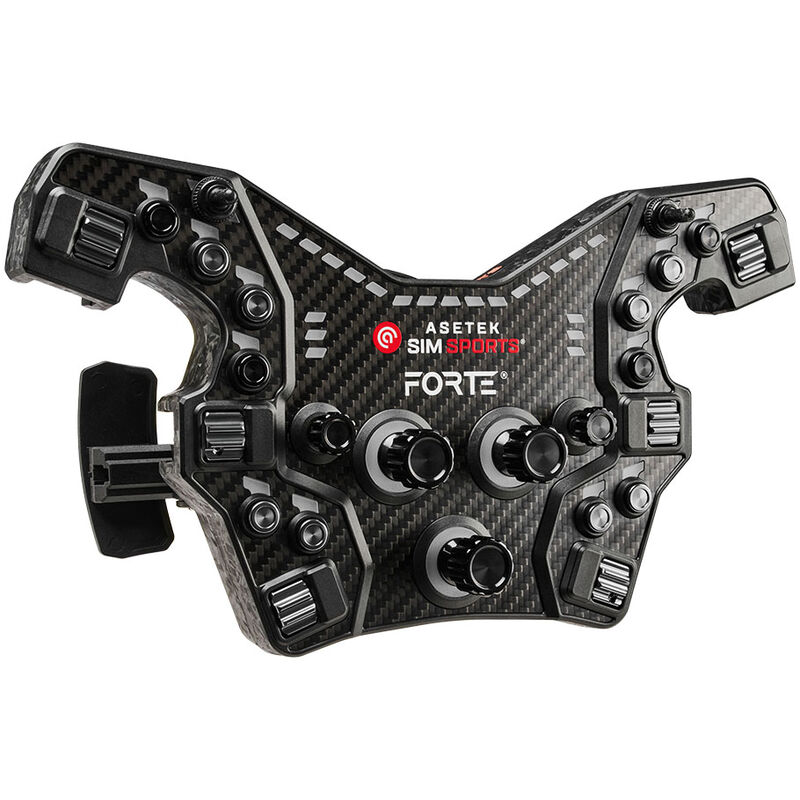 Asetek SimSports Forte Formula Button Box V2 - schwarz