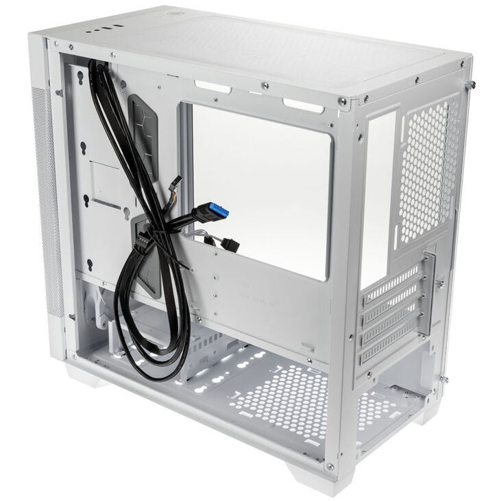Lian Li LANCOOL 205M Mesh Micro-ATX Case, Tempered Glass - white image number 8