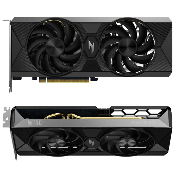Acer Nitro Radeon RX 9060 XT OC Grafikkarte, 16384 MB GDDR6 image number 2