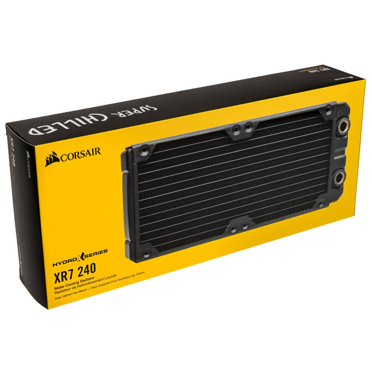 Corsair Hydro X Series XR7 240mm Water Cooling Radiator image number 5