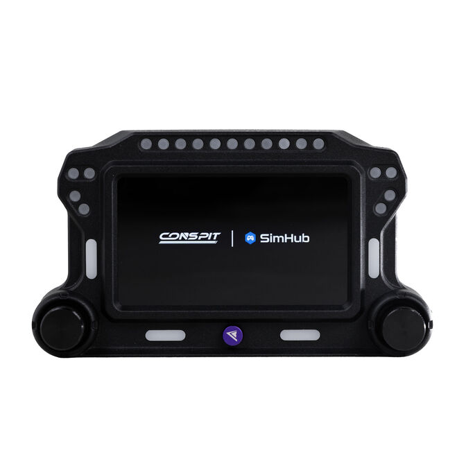 Conspit CSD Lite Dashboard, 5 Zoll IPS-Touchscreen, 31 LEDs, SimHub - schwarz, 854 x 480 px image number 2