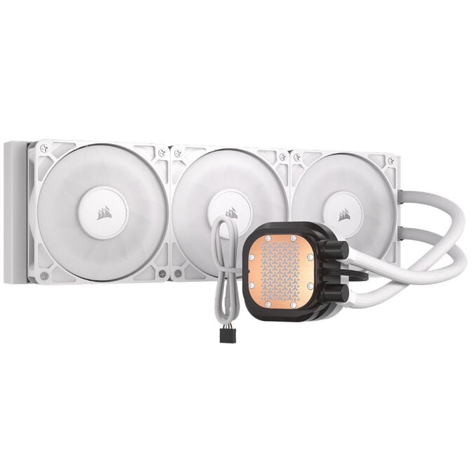 Corsair Nautilus RS 360 LCD Komplett-Wasserk&uuml;hlung - 360 mm, wei&szlig; image number 2