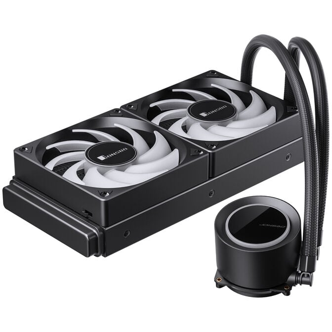 Jonsbo TG-240 AiO Wasserk&uuml;hlung, ARGB - 240mm, schwarz image number 5