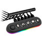 Streamplify HUB DECK 5, 4x USB 3.0, 1x USB 2.0, RGB, 12V, EU-Netzkabel - schwarz