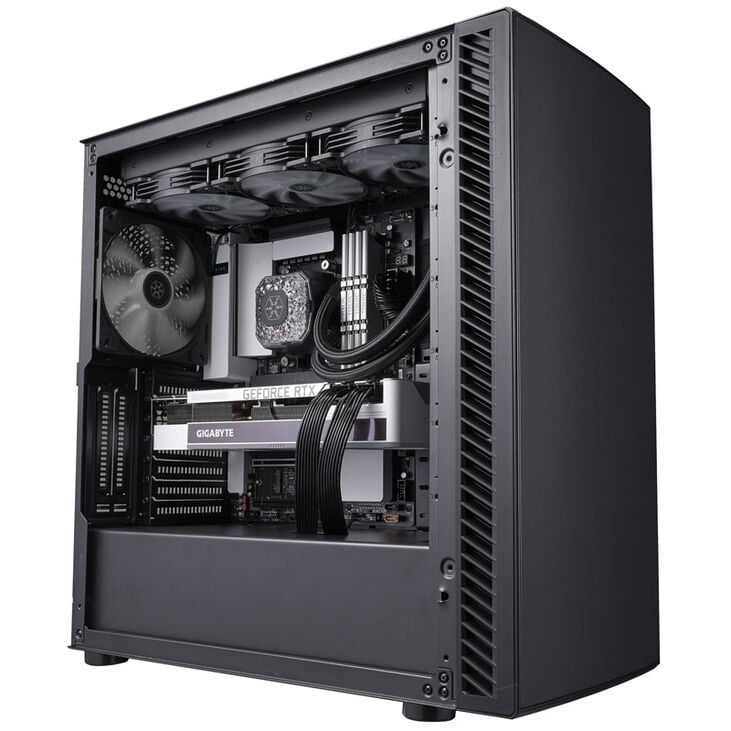 SilverStone SST-SEQ1B SETA Q1 Midi-Tower - schwarz image number 9