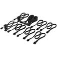 Corsair Kabelset, Type 4, DC Cable Pro Kit, einzeln ummantelt - schwarz image number null