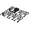 Corsair Kabelset, Type 4, DC Cable Pro Kit, einzeln ummantelt - schwarz