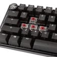 Ducky One 3 Aura Black Mini Gaming Keyboard, RGB LED - MX-Silent-Red (US) image number null
