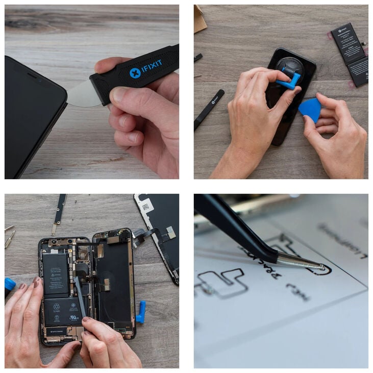iFixit Pro Tech GO Toolkit Reparaturset, 32 Bits - schwarz image number 3