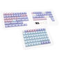 Ducky Macaron PBT Doubleshot Set - 133 Keycaps, ANSI-US-Layout, ANSI-US-Layout