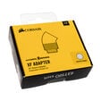 Corsair Hydro X Series Adapter 45 Grad G1/4 Zoll AG auf G1/4 Zoll IG - 2er Pack, drehbar, wei&szlig; image number null