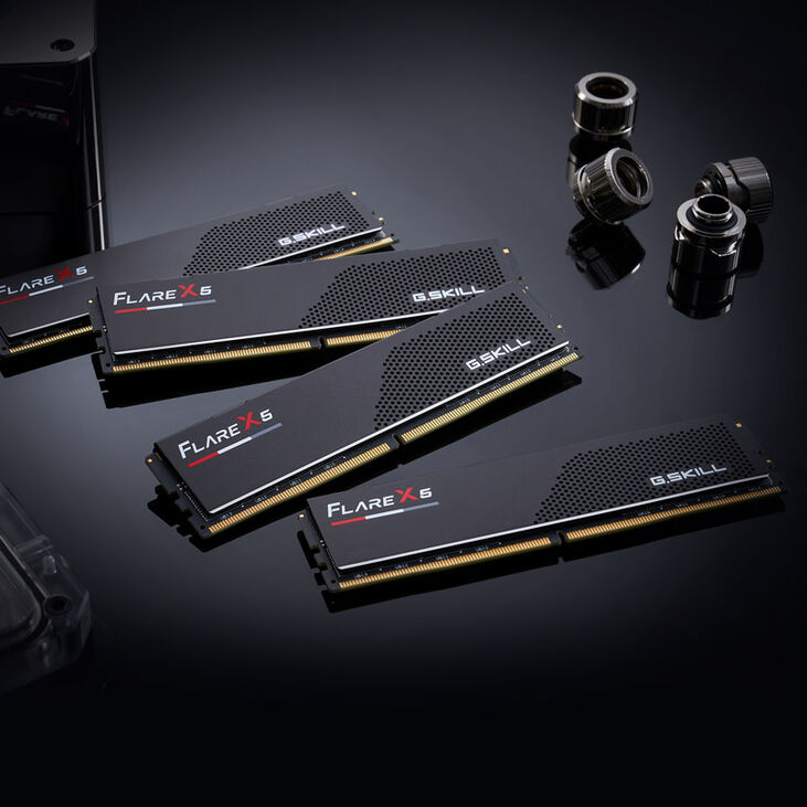 G.Skill Flare X5 DDR5-5600 RAM, CL36, EXPO - 32 GB Dual-Kit, black image number 6