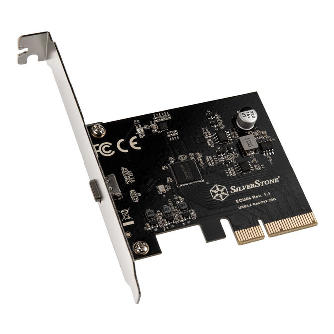SilverStone ECU06, USB-Typ-C 3.2 Gen 2x2 Schnittstellenkarte - PCIe image number 0