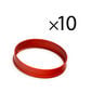 EK Water Blocks EK-Torque STC-13/10 Colour Ring - 10 Pack, Red
