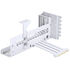 Phanteks Premium Vertical GPU Bracket + PCIe 4.0 x16 Riser Cable, DRGB - 220 mm, white image number null
