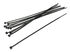 Cable tie set 10 pieces 250mm - black image number null