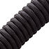 CableMod Classic Coiled Keyboard Cable USB-C zu USB Typ A, Midnight Black - 150cm image number null