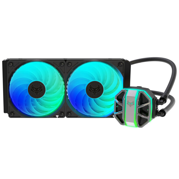 Sapphire Nitro+ S240-A Komplett-Wasserkühlung, ARGB, schwarz - 240 mm image number 1