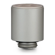 Thermal Grizzly DeltaMate Rotary Fitting - 90&deg;, Matt Nickel image number null