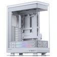 Phanteks Evolv X2 Matrix Geh&auml;use-Bundle, Midi-Tower, E-ATX, Tempered Glass + Nxlinq V2 HUB - wei&szlig; image number null