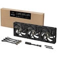 ASUS ProArt PF120 PWM Geh&auml;usel&uuml;fter, 3.000 U/min, 28 mm - 3er-Pack, schwarz image number null