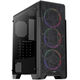 Aerocool Ore Saturn FRGB Midi-Tower, Tempered Glass - schwarz