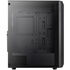 Aerocool Beam-G-BK-v2 Midi-Tower, Tempered Glass - schwarz image number null