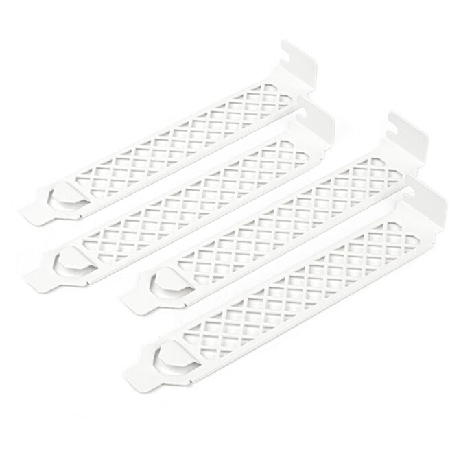 SilverStone SST-Aeroslots2W - PCI slot covers, 4 pieces - white image number 2