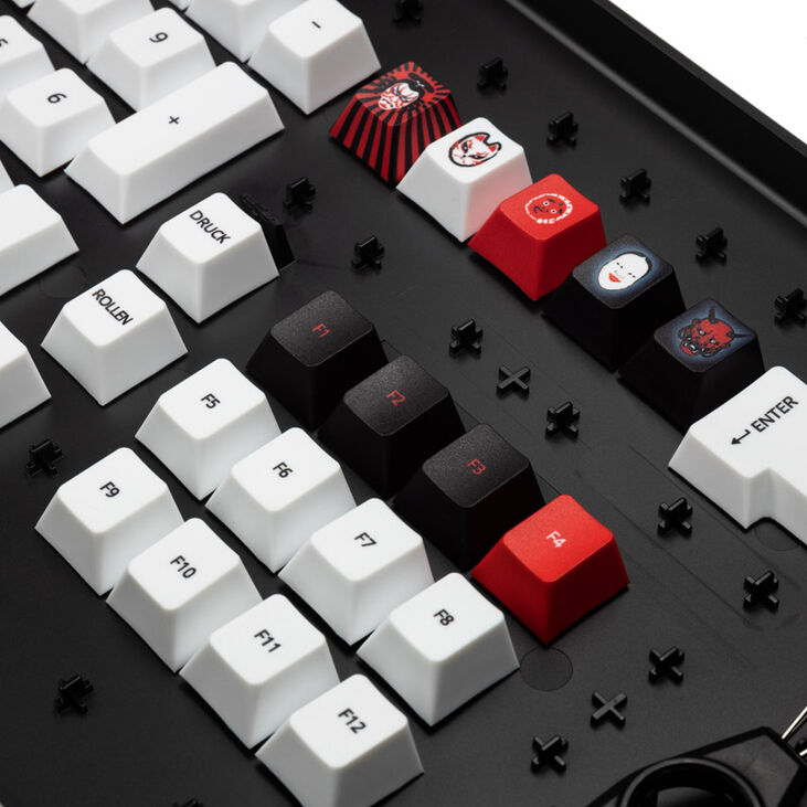 Traitors KABUKI Keycap Set Reverse ver., PBT (DE) image number 1