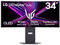 LG UltraGear OLED GX9 34GX900A-B 34-inch UWQHD Curved Gaming Monitor, 240Hz, OLED, G-SYNC Compatible