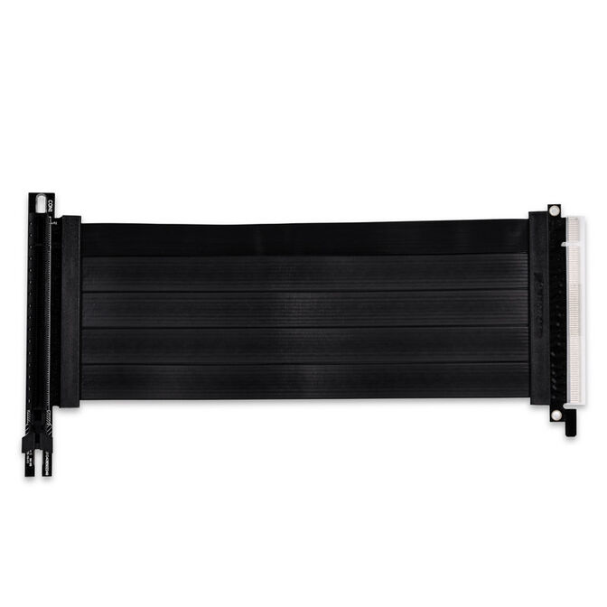 Lian Li O11DMINI-1W-4 Mini Riser Card + PCI slot bracket - PCIe 4.0, 200mm, white image number 1