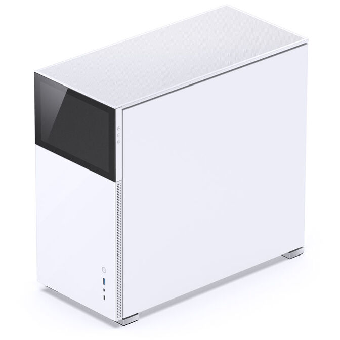 Jonsbo D41 Screen ATX Geh&auml;use, Tempered Glass - wei&szlig; image number 2