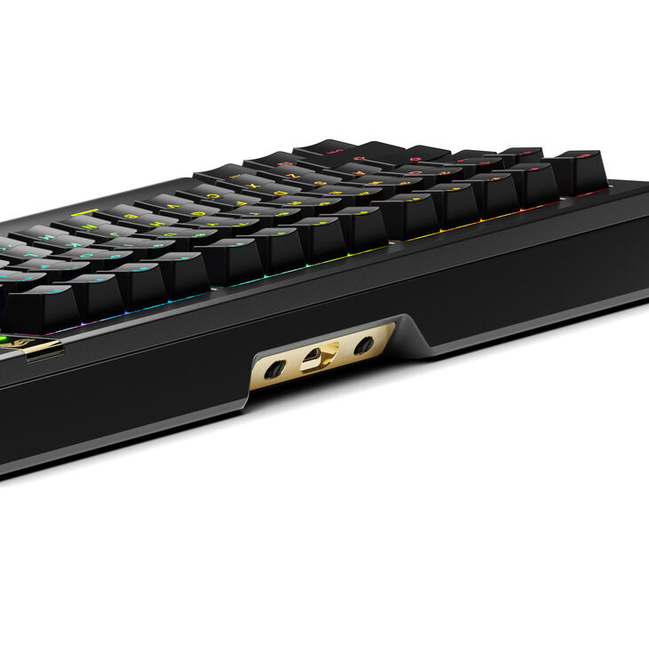 Glorious GMMK 3 Pro HE Wireless 75% Gaming Keyboard - Pre-Built, ANSI (US), Fox HE Switches, Black image number 3