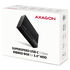 AXAGON EE35-GTR USB-C 3.2 Gen 1 - SATA 6G, 3.5" external hard drive enclosure, grooved - black image number null