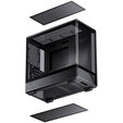 Jonsbo D200 PC-Geh&auml;use, Mini-Tower, mATX, Tempered Glass - schwarz image number null