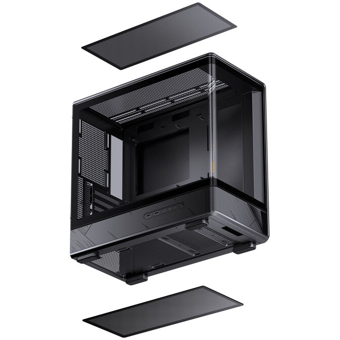 Jonsbo D200 PC-Geh&auml;use, Mini-Tower, mATX, Tempered Glass - schwarz image number 17