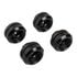 Corsair Hydro X Series XF Hardline fitting straight G1/4 inch BSPP to 14mm OD hard tube - 4 pack, sc image number null