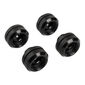 Corsair Hydro X Series XF Hardline fitting straight G1/4 inch BSPP to 14mm OD hard tube - 4 pack, sc