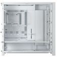 Corsair Frame 5000D PC Case, Mid-Tower, E-ATX, Tempered Glass - White image number null