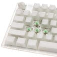Ducky One 3 Aura White TKL Gaming Tastatur, RGB LED - Gateron Baby Kangaroo (US) image number null