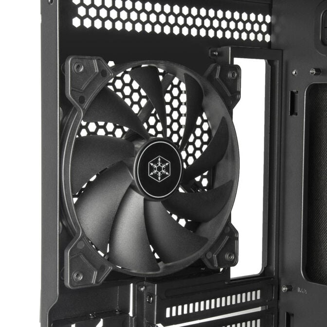 SilverStone SST-SEQ1B SETA Q1 Midi-Tower - schwarz image number 8