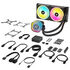 Corsair iCUE LINK H100i RGB LCD AiO Wasserkühlung - 240 mm, schwarz image number null