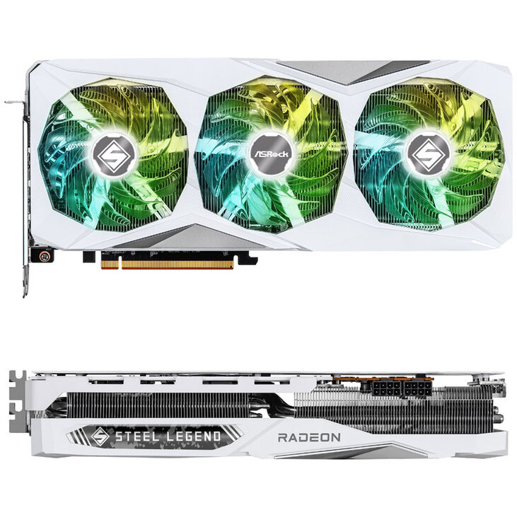 ASRock Radeon RX 7700 XT Steel Legend 12GO, 12288 MB GDDR6 image number 2