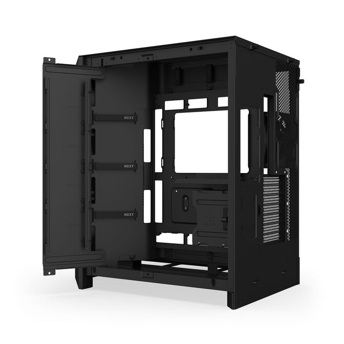 NZXT H9 Flow PC-Geh&auml;use, Midi-Tower, ATX, Tempered Glass - schwarz image number 9