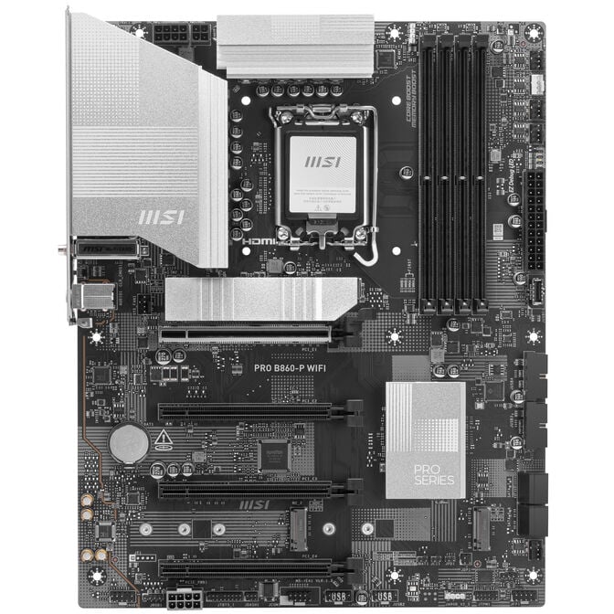 MSI PRO B860-P WiFi Motherboard, socket LGA 1851, Intel B860, ATX, DDR5 image number 2