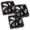 Noiseblocker NB-eLoop Fan B12-PS Black Edition - 120mm PWM, 3 pieces