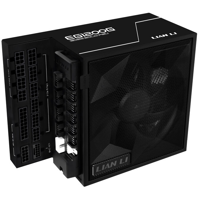 Lian Li EDGE GOLD 1200 80 PLUS Gold Netzteil, PCIe 5.1, ATX 3.1 - 1.200 Watt, schwarz, inkl. USB-Hub image number 0