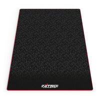 Nitro Concepts Floor Mat Bodenmatte f&uuml;r Sim-Racing-Rigs, 150 x 75 cm, rutschfest - schwarz