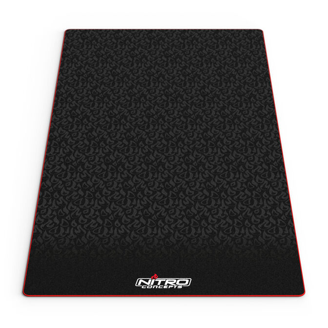 Nitro Concepts Floor Mat for Sim Racing Rigs, 150 x 75 cm, Non-Slip - Black image number 0